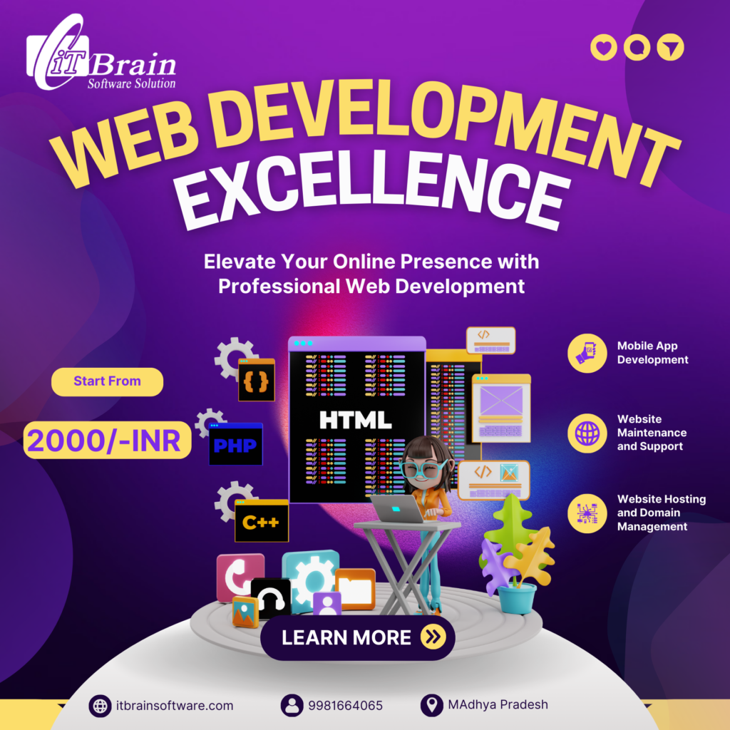 iT Brain Software Solution - Leading Website Development Company in Bhopal
